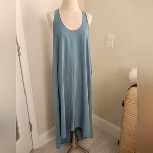Athleta Presidio high/low racerback flowy dress size SMALL